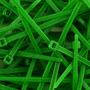 200pcs nylon cable tie 2.5 x 150 mm - green