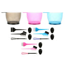 3 Sets Hair Coloring Brush Bowl Set Brushes Comb Hair Coloring Applicator