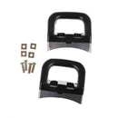 2Pcs Metal Pressure Pan Cooker Steamer Sauce Pot Replacement Short Side Handle L