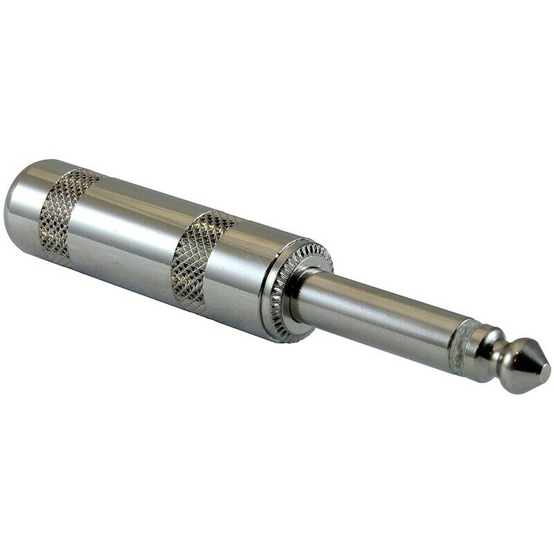 1/4 inch Plugs for Speaker Cables, Patch Cables, Snakes - TS Male Mono 1/4