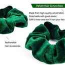 20pcs Hair Scrunchies Velvet Scrunchy Fabric Multicolored Srunchies Colorful
