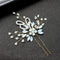 Women Hairpin Wedding Bridal Opal Crysta Hairpins Handmade Hair Jewelry N%PJ Gw