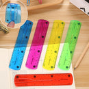 Soft Ruler Flexible Ruler Tape Measure 15cm Straight Ruler Office School Supp Cy