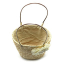 Summer Bohemian Straw Woven Women's Handbags Women's Flower Shoulder Bag La C3S8