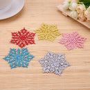 Heart Snowflake Cutting Dies Scrapbook Embossing DIY Paper Card(6.8cm)