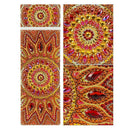 DIY Mandala Special Shaped Diamond Painting Students Pencil Storage Case