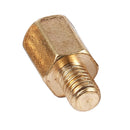 10 Pcs PC PCB Motherboard Brass Standoff Hexagonal Spacer M3 6+4mm Y2K8