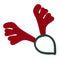 Christmas Hairpin Headband Headdress Tiara Cute Christmas Elk Red Deer Horn A