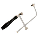 Adjustable Bow Metal Saw U-shape Saw Frame DIY Woodworking Hand Tool Carved