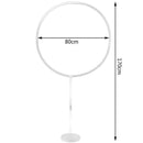 Large Balloon Arch Set Column Stand Base Frame Kit Decor New Birthday Baby E2O1