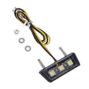 Universal Motorcycle LED License Plate Light LED Tail Brake Light