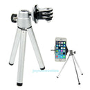 Portable Aluminum Alloy Tripod Stand For GoPro Sports Action Camera Accessory