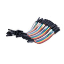5X 40pcs 10cm Female To Female Dupont Wire Jumper Cable for Arduino Breadbo B9P3