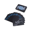 Black Plastic PVC Poker Waterproof Magic Playing Cards Table Gameã€NME