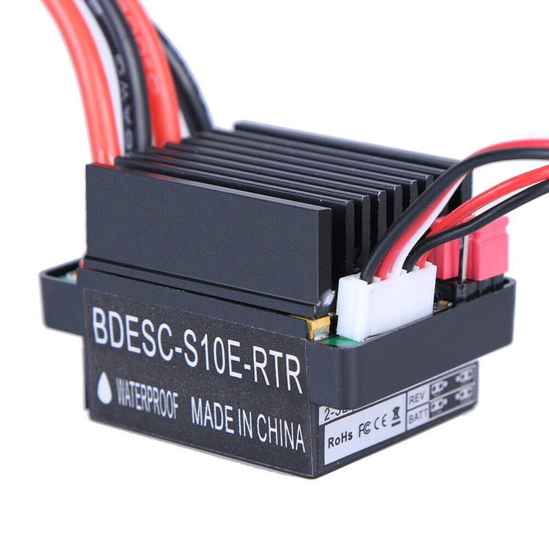 Waterproof 320A Brushed ESC Electric Speed Controller For RC Car Truck Boat