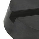 2x Frame Rail Floor Rubber Slotted Jack Disk Pad for Pinch Weld Side Jackpad