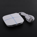 USB Multi-Function Hub Extender, USB 6-In-1 Colorful Luminous Hub with High R5N1