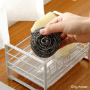 Countertop Caddy Sponge Holder Drain Rack Kitchen Sink Japanese Style Brush Soap