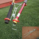 Adjustable Double Pole Bracket Fishing Rod Holder Rest BIN Fish Tac Stainle