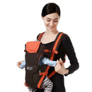 0-24M Breathable Front Facing Baby Carrier Infants Sling Backpack (Orange)