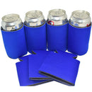 Collapsible Beer Drinks Can Cooler Insulated Sleeve Holder Party Beach Blue