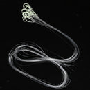 15pcs Steel Barbed Glitter Glow in the Dark Fishing Hooks Fish Catch Tackels