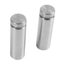 8 Pcs Stainless Steel Standoff Pins Screw Glass Frame Hanger 16mmx50mm U5Q2