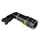 20X Telescope Zoom Mobile Phone Camera Lens, External Monocular, Clip On Type