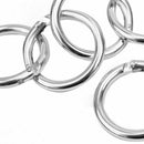 5Pcs Round Carabiner Spring Snap Keychain Hook Clip Outdoor Backpack Buckle N6O2