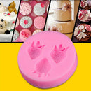 Silicone Mold Fondant Cake Chocolate Decorating Baking Soap Mold Strawberry TE