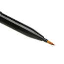 Stylish Black Lip Brush Double-ended Makeup Eyebrow Brush Groomer Tool