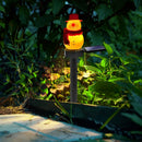 Christmas Solar Snowman Ground Lamp Garden Lawn Light Outdoor Lighting (B)