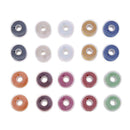 20pcs Colorful Sewing Threads+20 Grids Clear Plastic Sewing Machine Bobbins