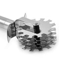 Softener Lamb Beef Kitchen Tools Stainless Steel 5 Wheel Rolling Meat Tenderizer