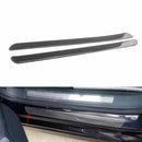 4 Door Sill Carbon Fiber Car Scuff Plate Cover Panel Step Protector For VW Jetta