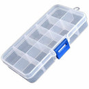 Trendy Design Empty Storage Case Box 10 Cells for Nail Art Tips GemsLJ