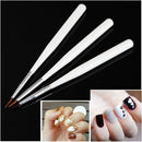 3pcs white nail art uv gel diy pen painting nail supplies salon manicure tool OZ