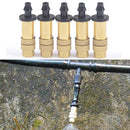5pcs Adjustable Misting Nozzle Gardening Water Cooling Brass Spray Sprinkler FT