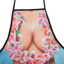 1 Piece of Kitchen Funny Creative Hawaiian Hula Lei Printed Apron Cooking