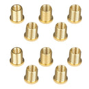 5X Aluminum Front Alloy Gear Shift Knob Thread Adapter Nuts Insert Set M10x1.25