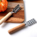 Stainless Steel Fish Scale Scraper Seafood Skin Remover with Wooden Handle