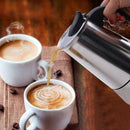 Stainless Steel Filter Mocha Coffee Pot Moka Italian Coffee Maker (200ml) A