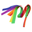 Colorful Dancer Ribbons Dancer Wand Rhythm Ribbon Dance Rainbow Ribbon Set for