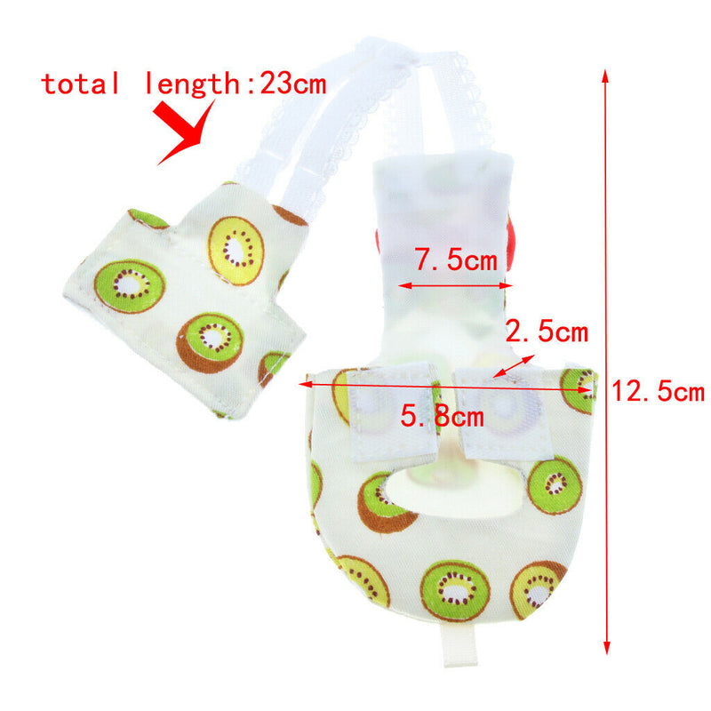 2 Pack Parrot Parakeet Nappies Pocket Breathable Parrot Cloth Diaper Bird Pee