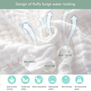 4pcs Burp Cloths Absorbent Facial Towels Soft For Baby Cotton Comfortable Unisex