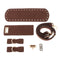 12-Lot PU Leather Bag Bottom Shaper Twist Lock for Handbag Bag Making Supplies