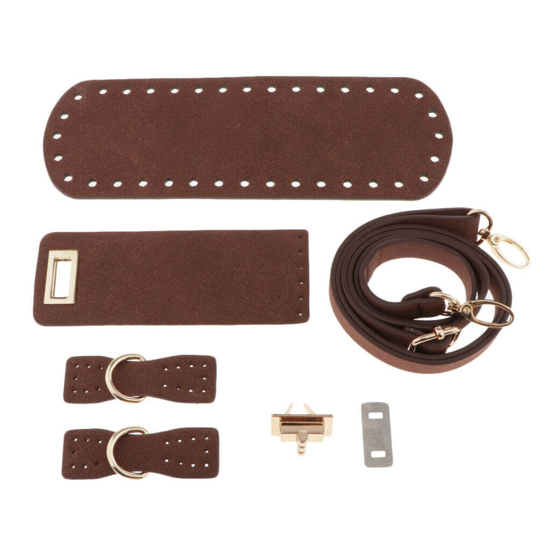12-Lot PU Leather Bag Bottom Shaper Twist Lock for Handbag Bag Making Supplies