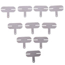 10pcs T type 18650 li-battery nickel sheet nickel plated 0.2*25*10JBTEUS