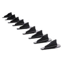 Universal EVO-Style ABS Roof Shark Fins Spoiler Wing Kit Vortex Generator 1