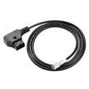 D-tap to Weipu 2Pin for BMPCC 4K Blackmagic 4k Camera Power Cable 200CM